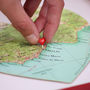 Where It All Began Personalised Map Heart Print Gift, thumbnail 11 of 12