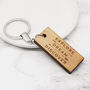 Personalised Explore Dream Discover Keyring, thumbnail 1 of 2