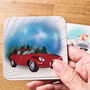 Personalised Set Of Four Classic Car Coasters, thumbnail 5 of 9