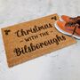 Personalised Christmas Door Mat, thumbnail 1 of 2