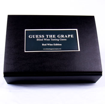 'Guess The Grape' Wine Lovers Red Wine Tasting Game, 4 of 10