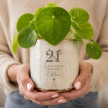 Personalised 21st Birthday Plant Pot, 2 of 9
