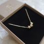 Tiny Gold Star Necklace, thumbnail 3 of 11