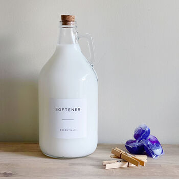 Refillable Demijohn Bottle With Personalised Label, 3 of 8