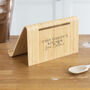 Personalised Bamboo Tablet Or Book Stand, thumbnail 1 of 2