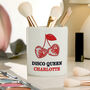 Personalised Cherry Make Up Brush Holder, thumbnail 1 of 4