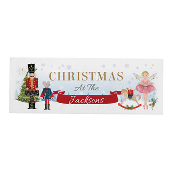 Personalised Nutcracker Wooden Mantel Decoration, 6 of 6