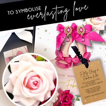 Luxury Personalised 21st Birthday Card For Her Pink Heel Scented Handmade 3D Gift, 6 of 11