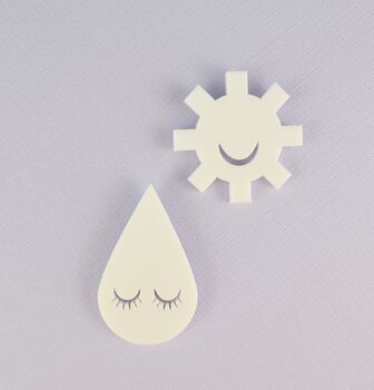 Personalised Hair Bow Holder Daisy Flower, 5 of 9