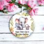 Personalised Elephant Parent And Child Decoration Gift, thumbnail 1 of 2