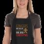 Funny Gingerbread Christmas Apron – Gingers Are For Life Not Just For Christmas, thumbnail 8 of 8