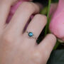 Vibrant Sterling Silver Gemstone Stacking Ring, thumbnail 4 of 11