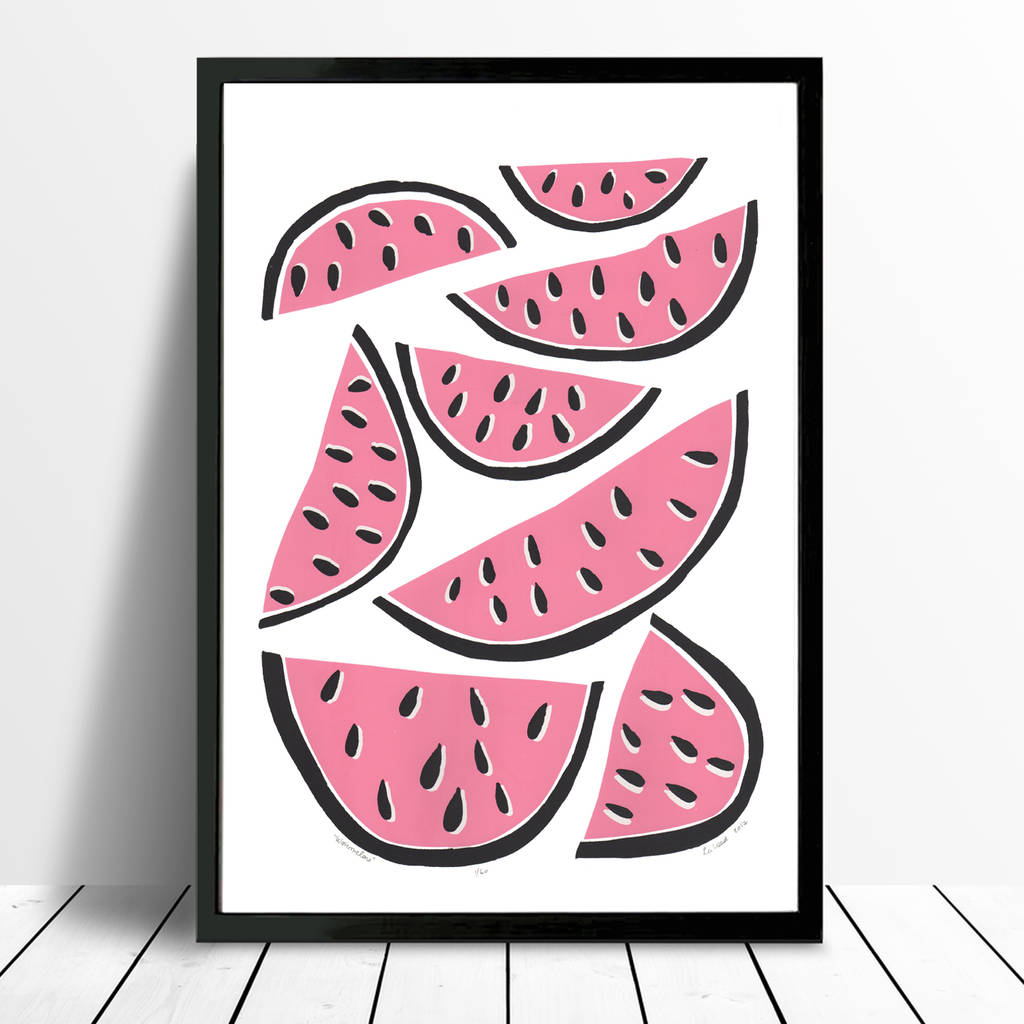 Watermelons Limited Edition Print Framing Available, 1 of 7
