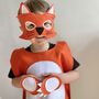 Felt Fox Costume For Children And Adults, thumbnail 1 of 10