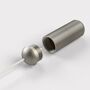 Solid Brass Knurled Bathroom Light Pulls, thumbnail 8 of 10