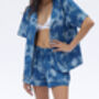 Women's Pyjamas In Organic Cotton, Ipanema Short Set, thumbnail 5 of 9