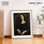 Vintage Portrait Art Print | Moody Wall Art | Dark Academia Home Decor, thumbnail 1 of 11