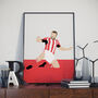 Lee Cattermole Sunderland Poster, thumbnail 1 of 3