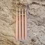 Peony Pink LED Taper Candles, thumbnail 3 of 3