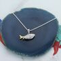 Mummy And Baby Whale Necklace, thumbnail 1 of 2