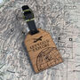 Personalised Engraved Wooden Luggage Tag, thumbnail 5 of 7