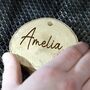 Personalised Christmas Cheer Striped Knit Stocking, thumbnail 5 of 8