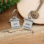 Housewarming Gift Personalised First Home House Keyring, thumbnail 8 of 10
