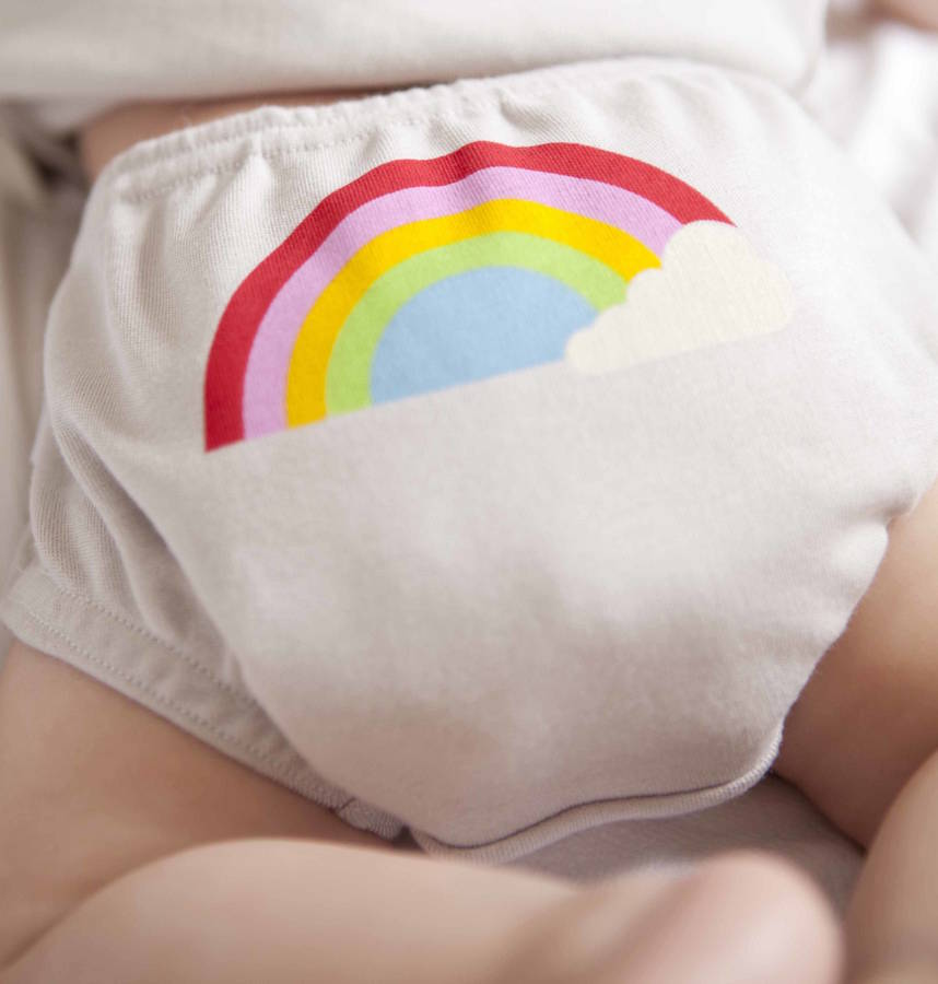 Rainbow Baby Summer Bloomers By PJ Mamma