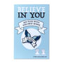 She Flies With Her Own Wings Latin Enamel Pin Badge, thumbnail 4 of 4