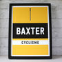 Personalised 'Tour De France' Cycling Jersey Print, thumbnail 2 of 4
