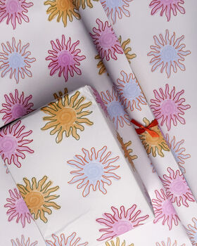 Sunshine Pattern Gift Wrap, 2 of 7