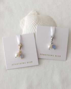 Something Blue Bridal Charm Wedding Gift For The Bride, 2 of 2