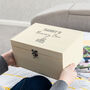 Personalised Abc Memory Box New Baby Gift, thumbnail 1 of 5