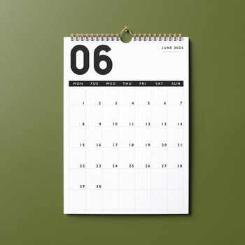 The 2026 Edit Wall Calendar, 4 of 4