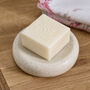 Speckled Beige Ceramic Soap Dish, thumbnail 1 of 6