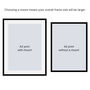 Bespoke White Bevelled Picture Frames, thumbnail 4 of 9