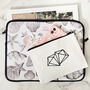 Personalised Seashell Print Laptop Case, thumbnail 4 of 10