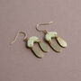 Rain Drop Lightweight Clay Earrings, thumbnail 4 of 5