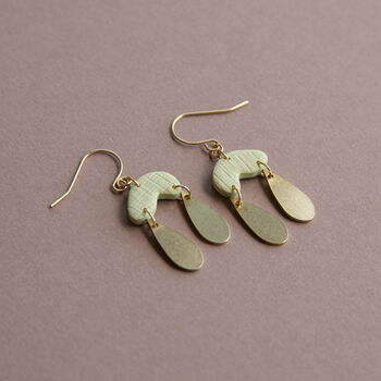Rain Drop Lightweight Clay Earrings, 4 of 5