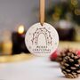 Merry Christmas Personalised Ornament Gift For Grandma, thumbnail 7 of 9