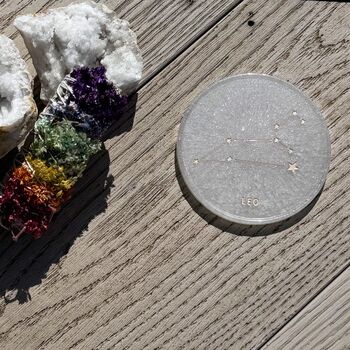 Handmade Resin Zodiac Coasters, 8 of 12
