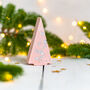 Pastel And Silver Jesmonite Christmas Tree Decoration, thumbnail 5 of 12