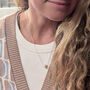 Tennis Ball Bead Necklace With Personalised Text, thumbnail 2 of 6
