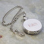 Personalised Heritage Dual Side Pocket Watch In Silver, thumbnail 11 of 12