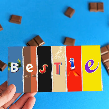 Novelty Message Chocolate Bars, 4 of 8