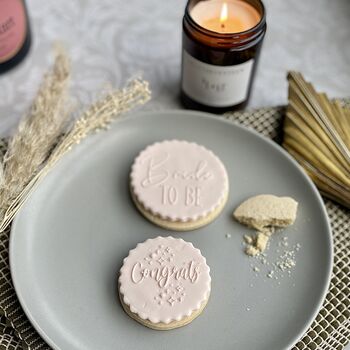 Bride To Be Letterbox Vanilla Cookies, 2 of 8