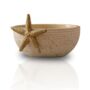Stone Bowl With Brass Starfish Accent, thumbnail 2 of 2