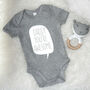 'Daddy You're Awesome' Babygrow, thumbnail 4 of 8