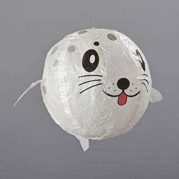 Seal Paper Balloon Greeting Card, 3 of 4