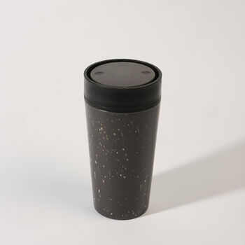 Circular Leakproof And Lockable Reusable Cup 12oz Black, 5 of 8